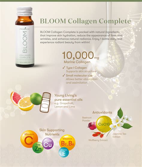 bloom essential oil young living|young living bloom collagen drink.